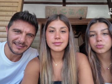 Joaqu&iacute;n y sus hijas no se acostumbran a la cultura japonesa