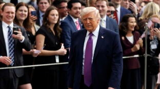 Donald Trump, en la Casa Blanca