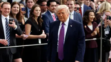 Donald Trump, en la Casa Blanca Donald Trump, en la Casa Blanca