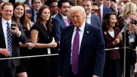 Donald Trump, en la Casa Blanca