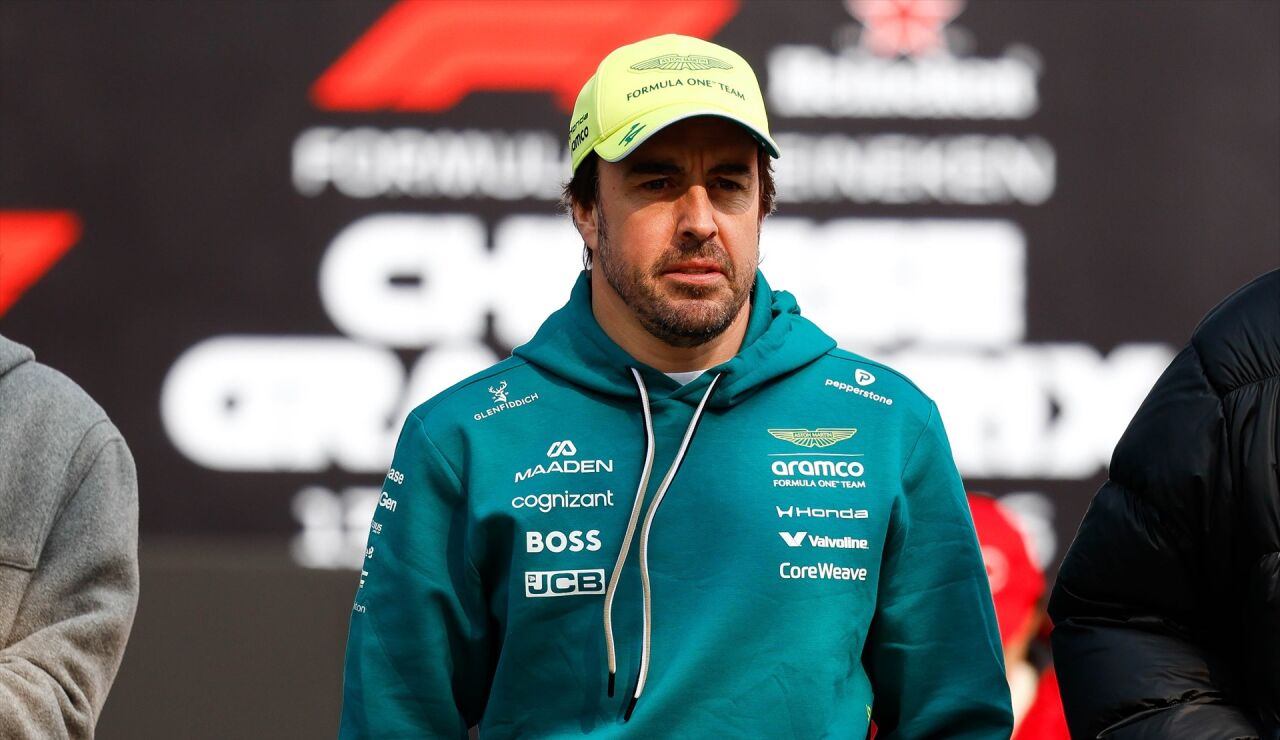 Fernando Alonso antes del GP de China 2026