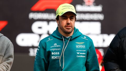 Fernando Alonso antes del GP de China 2026