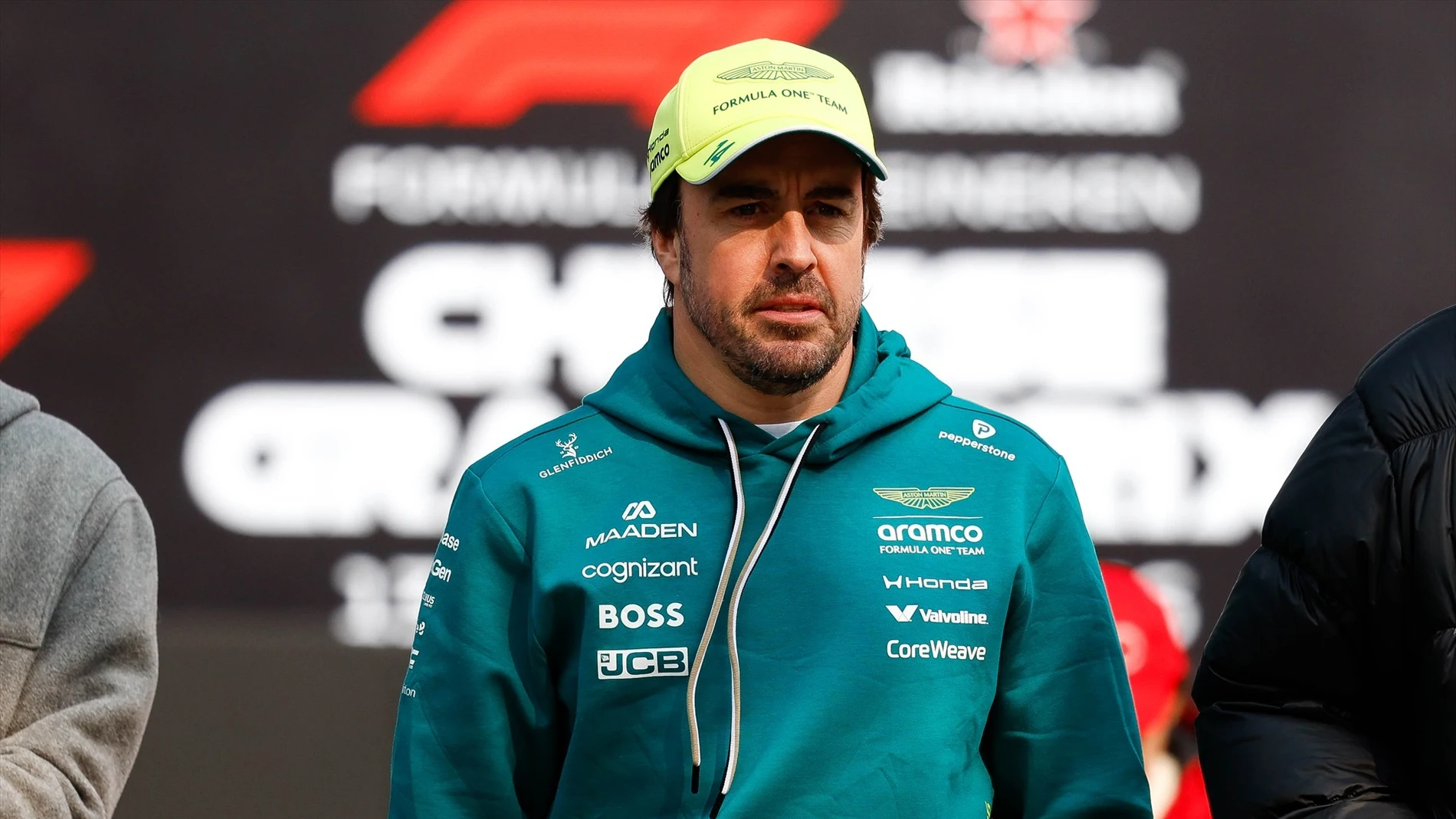 Fernando Alonso antes del GP de China 2026 Fernando Alonso antes del GP de China 2026