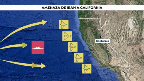 Posible ataque California