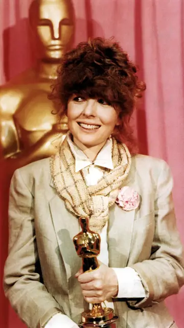 Diane Keaton en los Premios Oscar de 1978 Diane Keaton en los Premios Oscar de 1978
