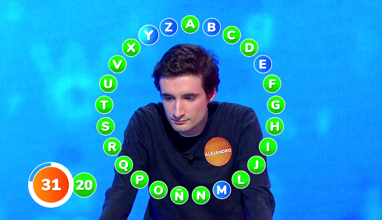 Jugadón de once aciertos de Alejandro, lapsus de Javier y un final de alto voltaje en El Rosco