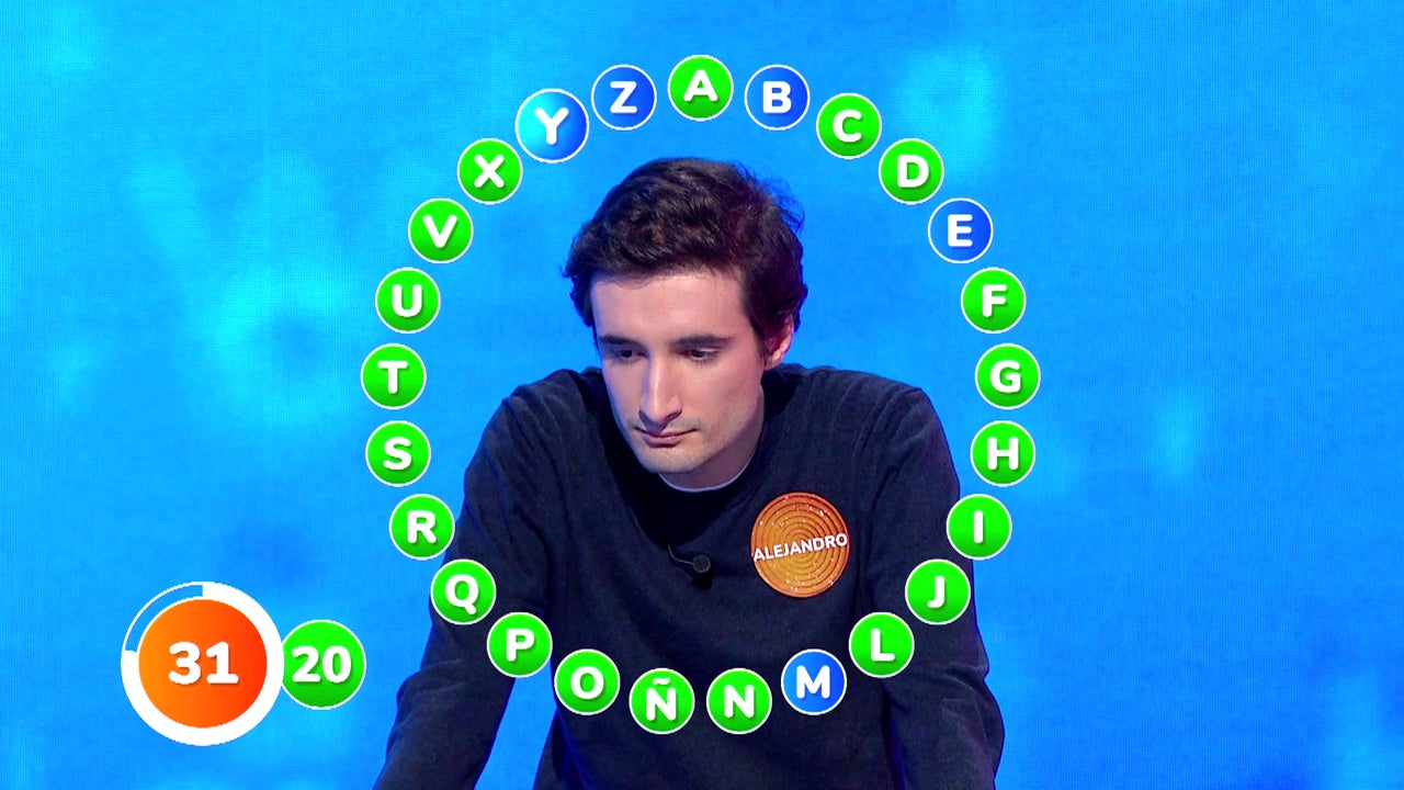 Jugadón de once aciertos de Alejandro, lapsus de Javier y un final de alto voltaje en El Rosco