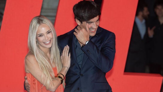 Ana Mena y &Oacute;scar Casas en Roma