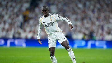 Ferland Mendy, en el partido ante el Manchester City
