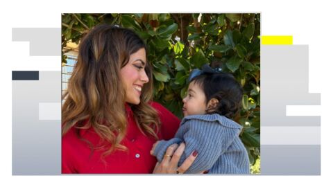 La peque&ntilde;a Laura con su t&iacute;a, que le ha donado parte de su h&iacute;gado