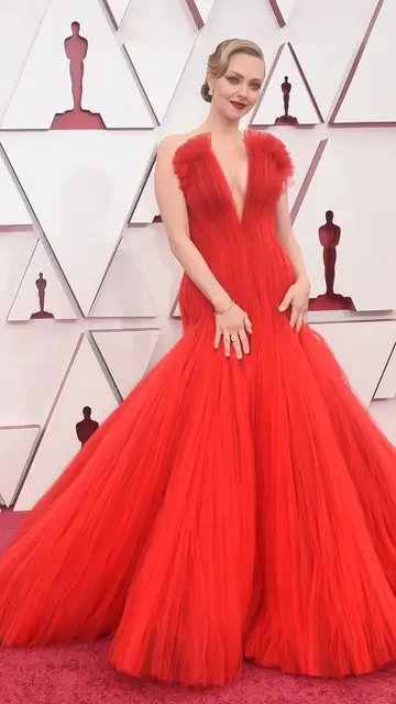 Amanda Seyfried en los Oscar 2021 Amanda Seyfried en los Oscar 2021
