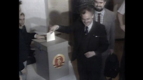 Primeras elecciones libres en la RDA