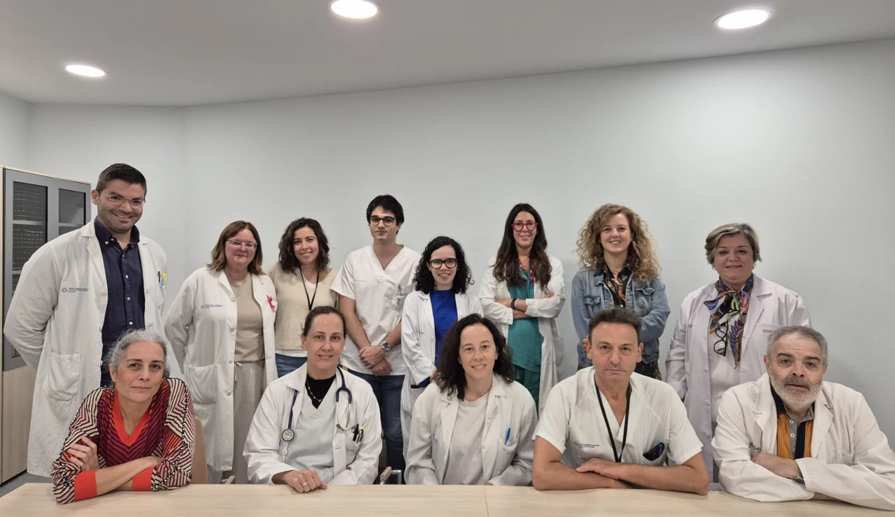 Equipo de la investigación para congelar tumores de mama