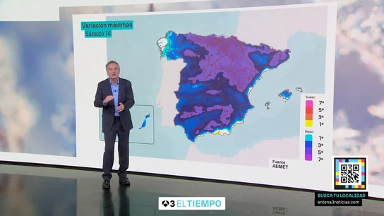 La previsión del tiempo de Roberto Brasero La previsión del tiempo de Roberto Brasero