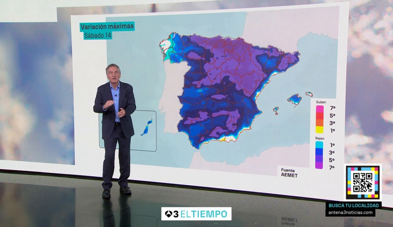 La previsi&oacute;n del tiempo de Roberto Brasero 