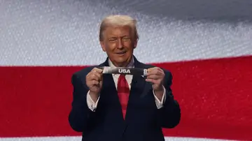Donald Trump durante el sorteo del Mundial 2026 Donald Trump durante el sorteo del Mundial 2026