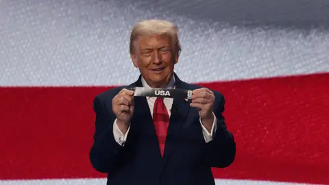 Donald Trump durante el sorteo del Mundial 2026 Donald Trump durante el sorteo del Mundial 2026