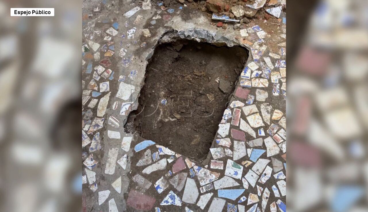 Restos &oacute;seos Francisca Cadenas