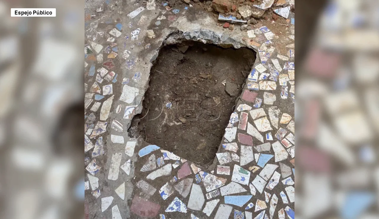 Restos óseos Francisca Cadenas