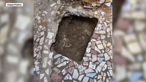 Restos &oacute;seos Francisca Cadenas