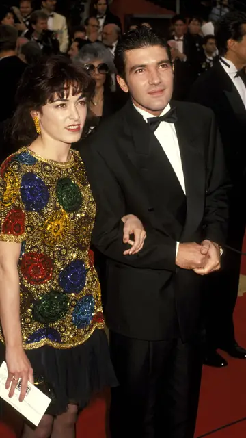 Antonio Banderas y Ana Leza en los Oscar Antonio Banderas y Ana Leza en los Oscar