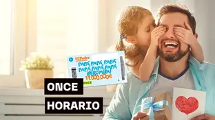 Horario y dónde ver el Sorteo del Cupón Extra del Día del Padre de la ONCE Horario y dónde ver el Sorteo del Cupón Extra del Día del Padre de la ONCE