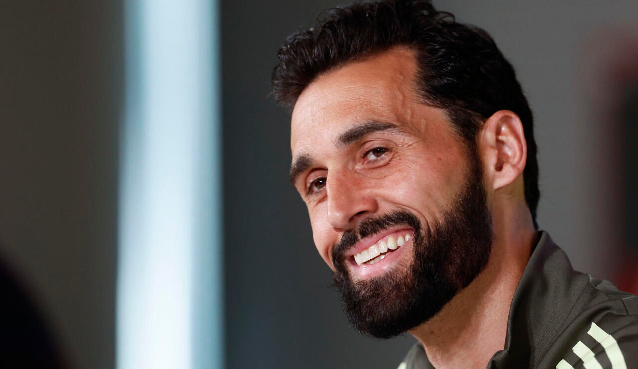 Arbeloa en sala de prensa