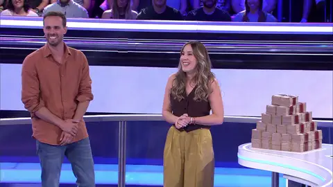 Jose y Sandra, concursantes de Atrapa un millón Jose y Sandra, concursantes de Atrapa un millón