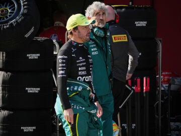 Fernando Alonso durante el GP de China