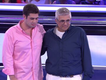 Andoni padre e hijo, concursantes de Atrapa un mill&oacute;n