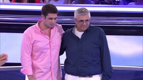 Andoni padre e hijo, concursantes de Atrapa un mill&oacute;n