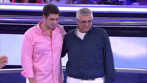 Andoni padre e hijo, concursantes de Atrapa un millón Andoni padre e hijo, concursantes de Atrapa un millón