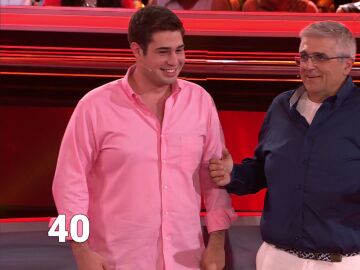 Andoni padre e hijo, concursantes de Atrapa un mill&oacute;n