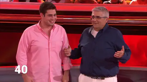 Andoni padre e hijo, concursantes de Atrapa un millón Andoni padre e hijo, concursantes de Atrapa un millón