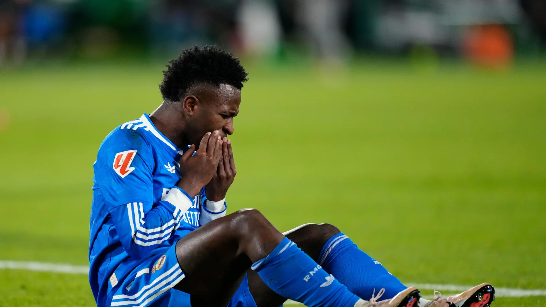 Vinicius Jr durante el Elche-Real Madrid Vinicius Jr durante el Elche-Real Madrid