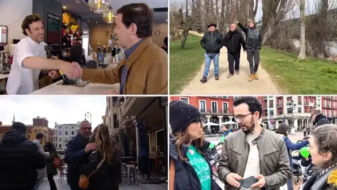 Los candidatos disfrutan de sus jornadas de reflexión en compañía Los candidatos disfrutan de sus jornadas de reflexión en compañía