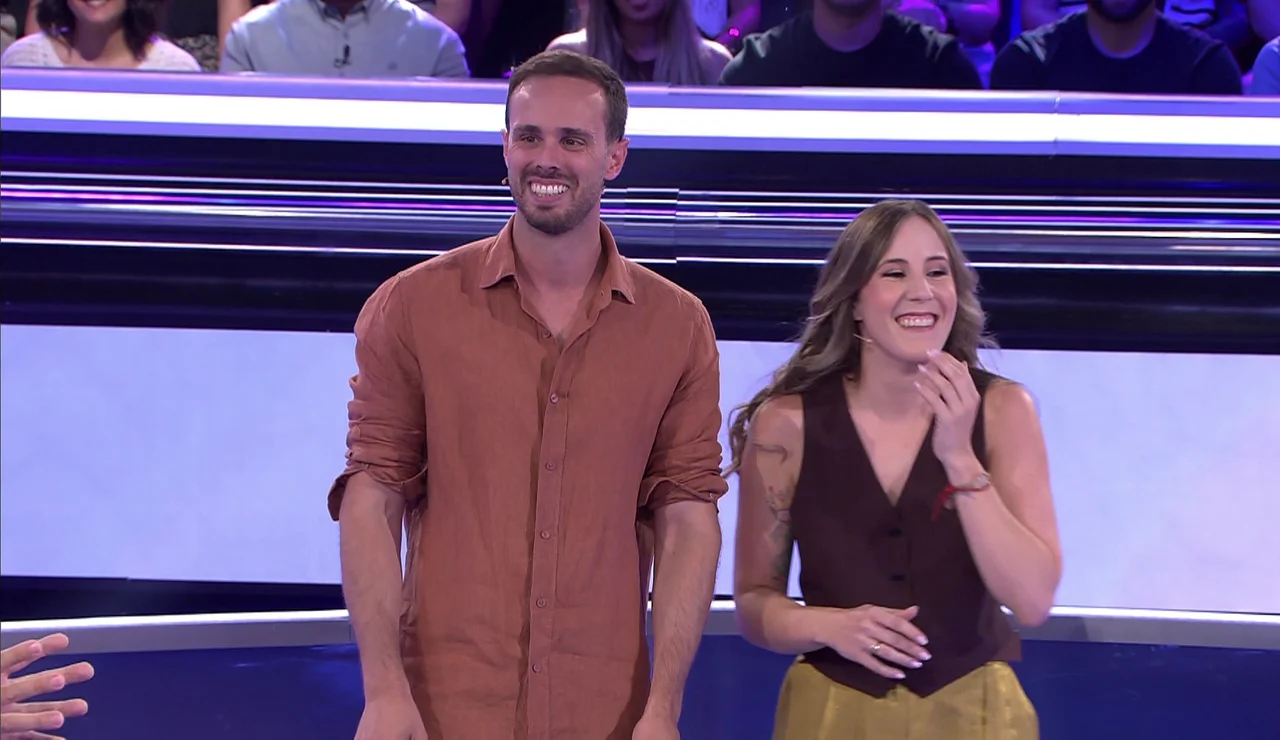 Jose y Sandra, concursantes de Atrapa un millón