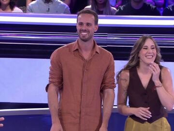 Jose y Sandra, concursantes de Atrapa un mill&oacute;n