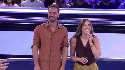 Jose y Sandra, concursantes de Atrapa un mill&oacute;n