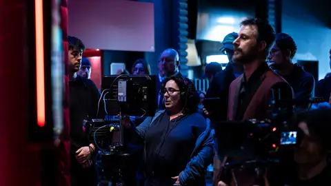 Arantxa Echevarría y Hugo Silva en el rodaje de Cada día nace un listo Arantxa Echevarría y Hugo Silva en el rodaje de Cada día nace un listo