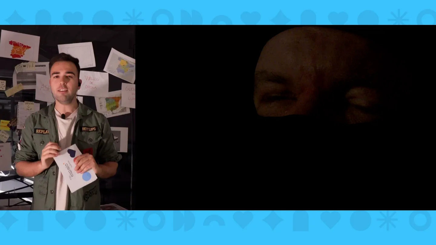Eriz Cerezo habla con un sicario. Eriz Cerezo habla con un sicario.