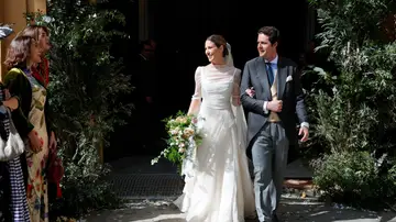 Luis Domecq y Myriam Gonzalo el día de su boda Luis Domecq y Myriam Gonzalo el día de su boda