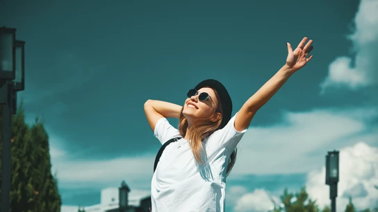 Mujer feliz Mujer feliz