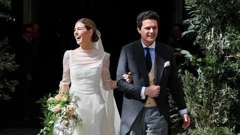 Luis Domecq y Myriam Gonzalo el día de su boda Luis Domecq y Myriam Gonzalo el día de su boda