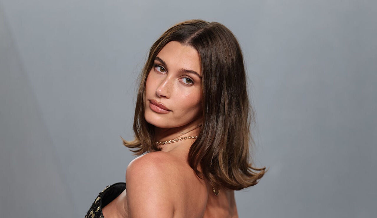 Hailey Bieber en la fiesta Vanity Fair