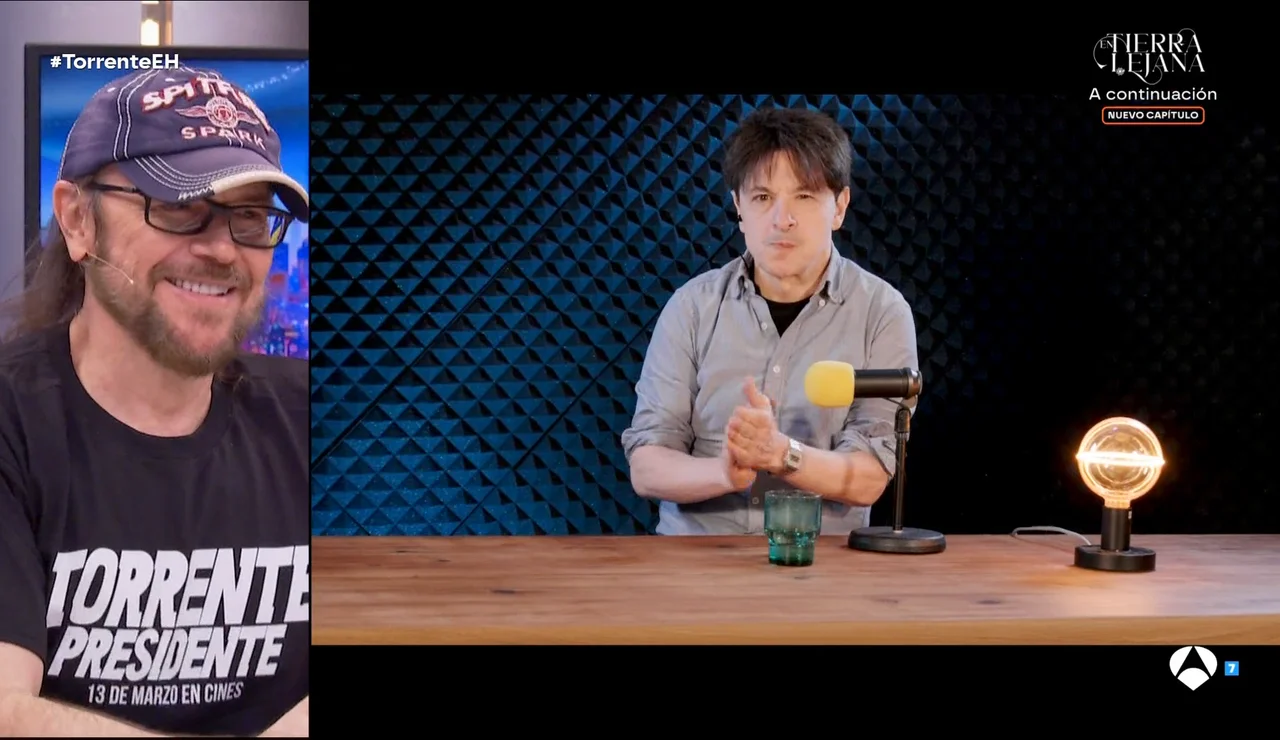 "No puedo criticarte ni en broma": Juan Carlos Ortega le dedica un inolvidable sketch a Santiago Segura