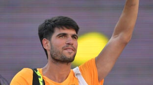 Carlos Alcaraz tras caer ante Medvedev en Indian Wells