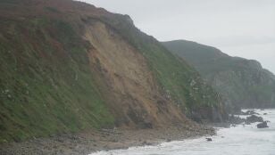 Imagen de archivo de un acantilado.