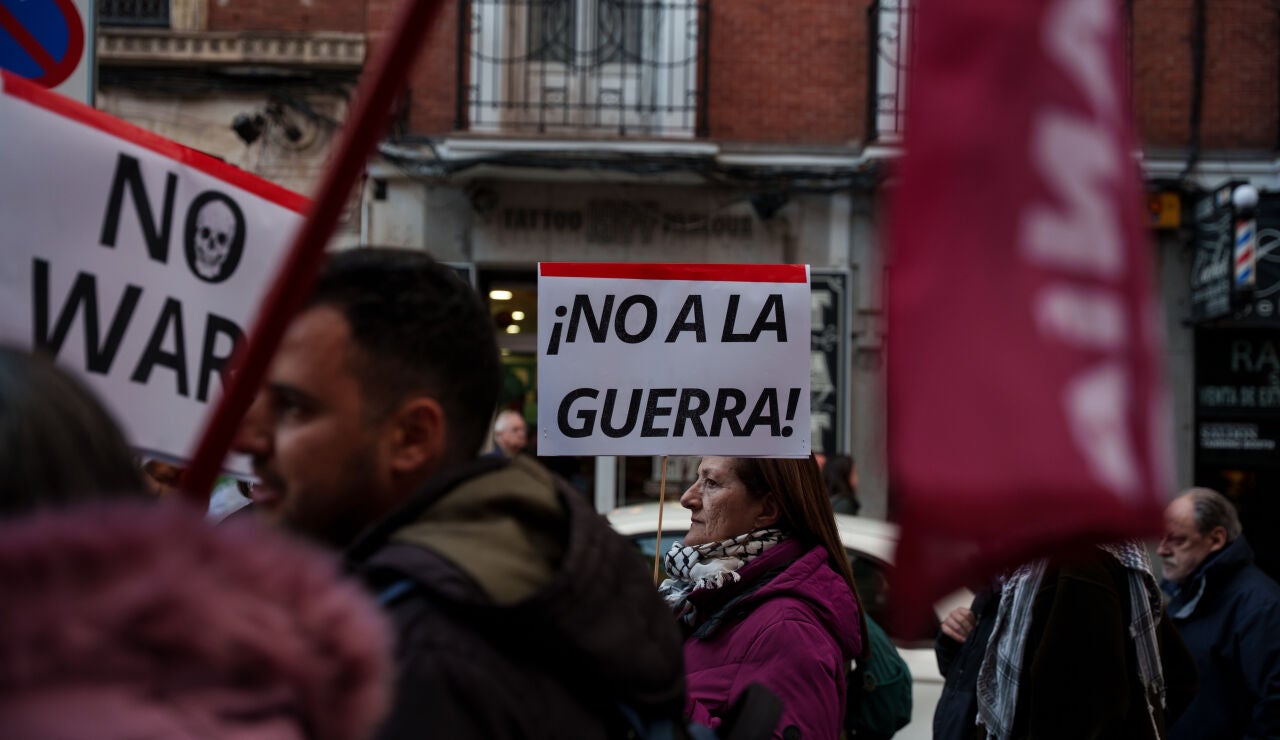 Manifestaci&oacute;n contra la OTAN en Madrid