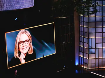 Diane Keaton y Rachel McAdams en el In Memoriam de los Oscar 2026 Diane Keaton y Rachel McAdams en el In Memoriam de los Oscar 2026